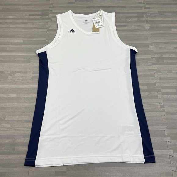 NWT - Adidas Men's N3XT Prime Game Basketball Sleeveless Jersey - Size L - Picture 2 of 3